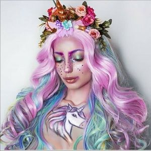 - 22” RAINBOW LACE FRONT WIG *NEW*